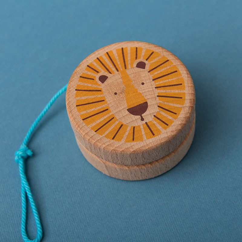 Yoyo de madera de haya hecho en Barcelona